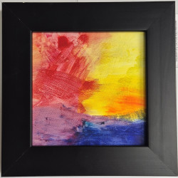 Akryl na płycie 21 x 21...