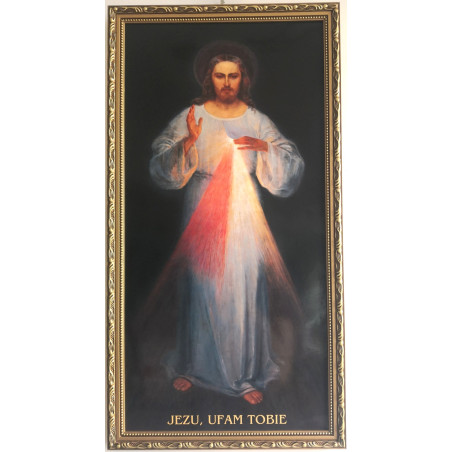 Oprawa Jezus Miłosierny 30x60