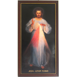 Oprawa Jezus Miłosierny 30x60