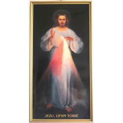 Oprawa Jezus Miłosierny 30x60