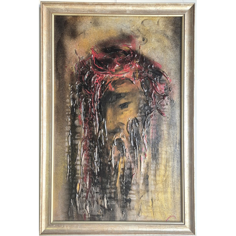 Obraz akryl "Chrystus II" Autor: T. Stańczuk 2024 kod: 363TS