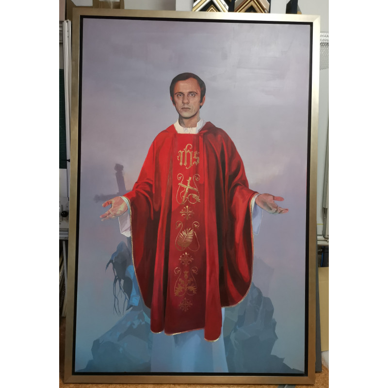 Duże formaty - obrazy sakralne - rama nowoczesna